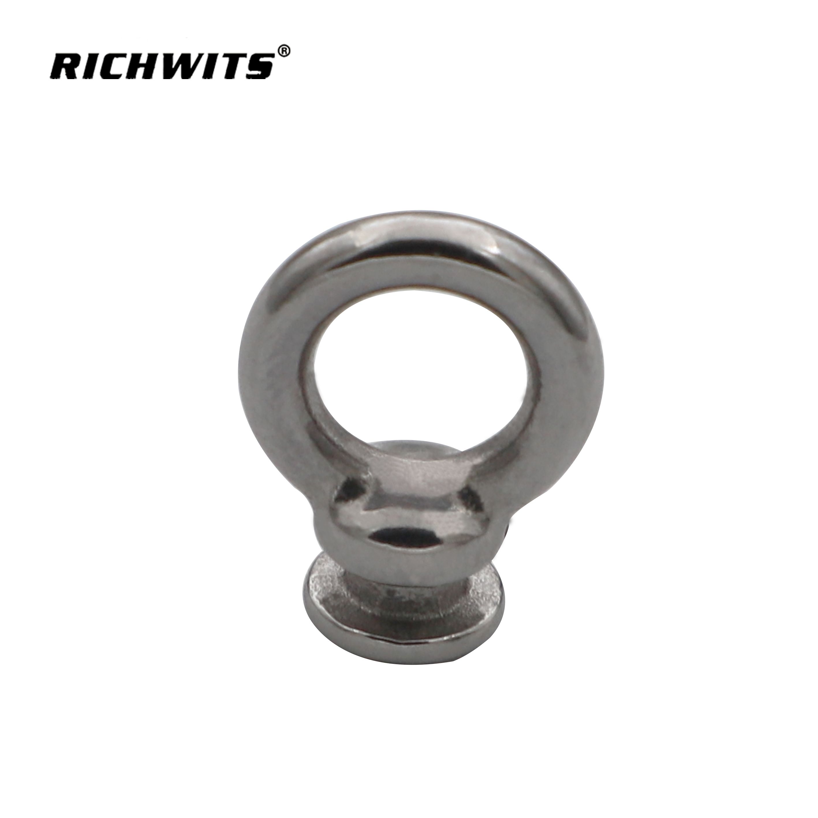 Marine Hardware 316/304 Ojo de bloqueo de guardabarros de acero inoxidable para guardabarros de yate, ojo de repuesto