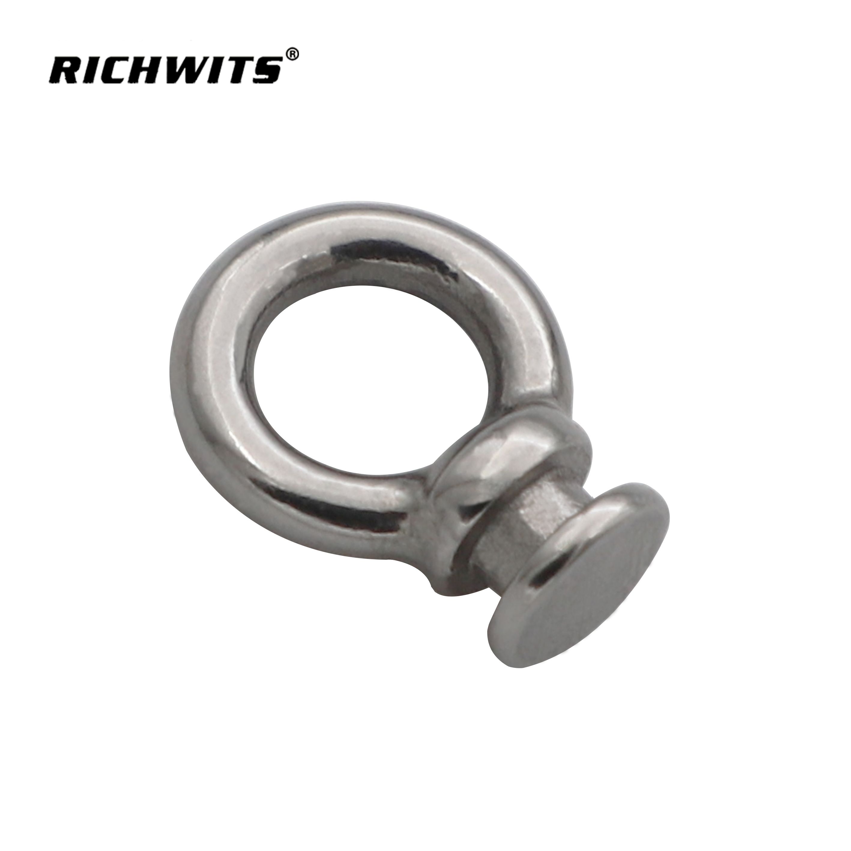 Marine Hardware 316/304 Ojo de bloqueo de guardabarros de acero inoxidable para guardabarros de yate, ojo de repuesto