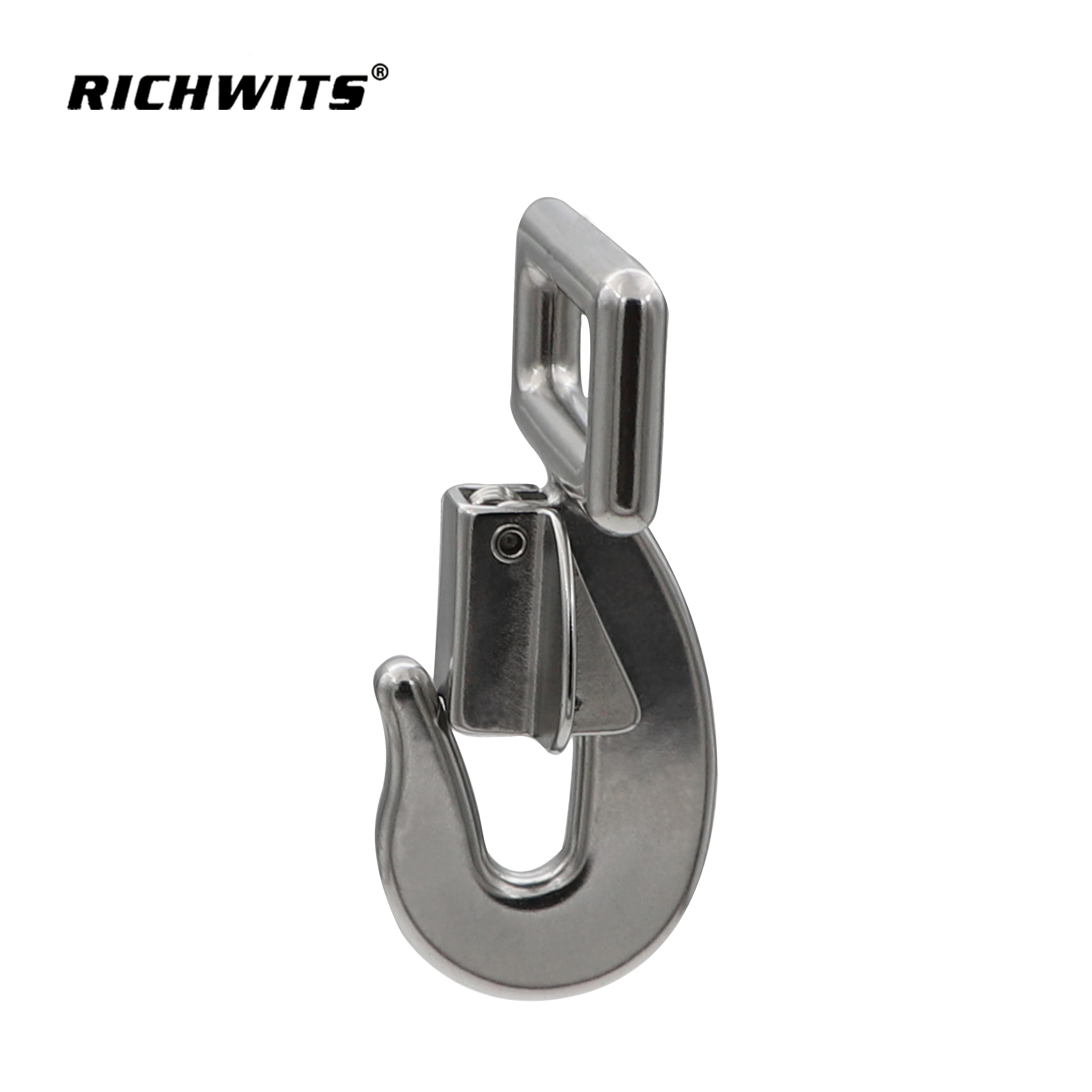 Precio de fábrica Hardware de aparejo Gancho de presión de ojo cuadrado de acero inoxidable 304