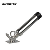 Soporte de caña de pescar para barco de acero inoxidable 316, soporte de caña de montaje en cubierta ajustable giratorio de 360 ​​grados para yate, Kayak, pesca marina