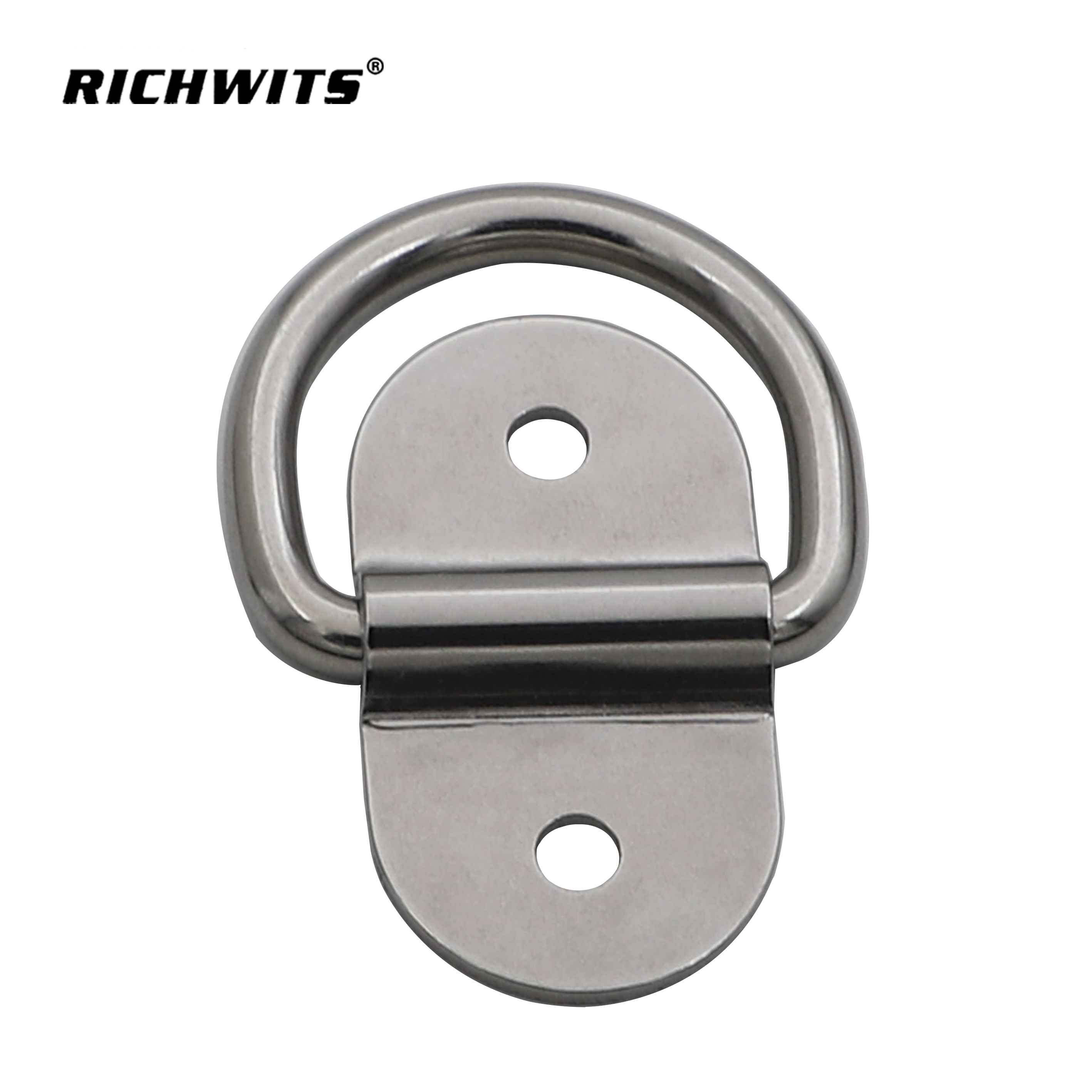 Escotilla en forma de D de doble orificio de acero inoxidable 304 a precio de fábrica para piso, camión, remolque, yate