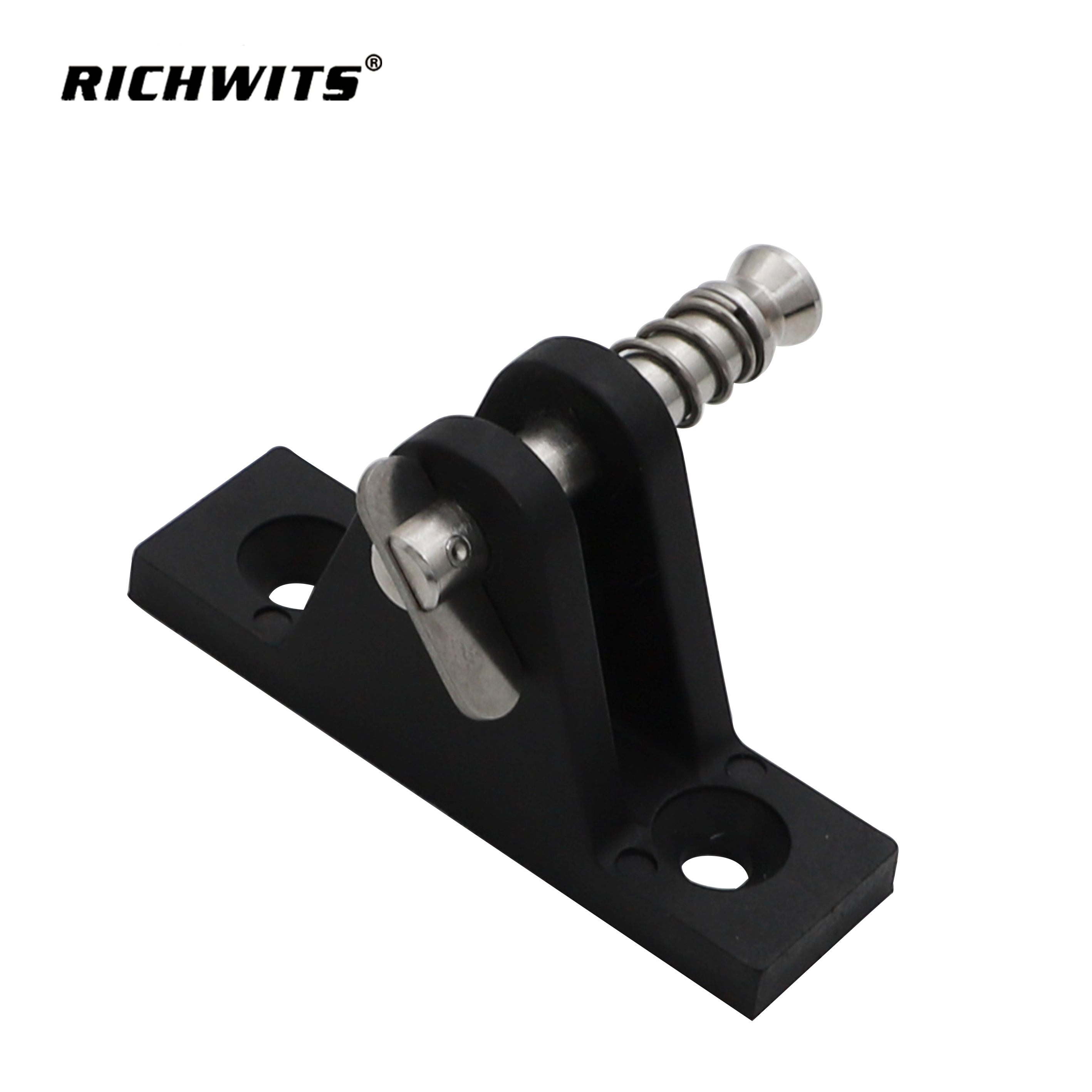 Bisagra de cubierta de montaje extraíble con resorte de nailon plástico, accesorios para sombrilla RV, precio de fábrica