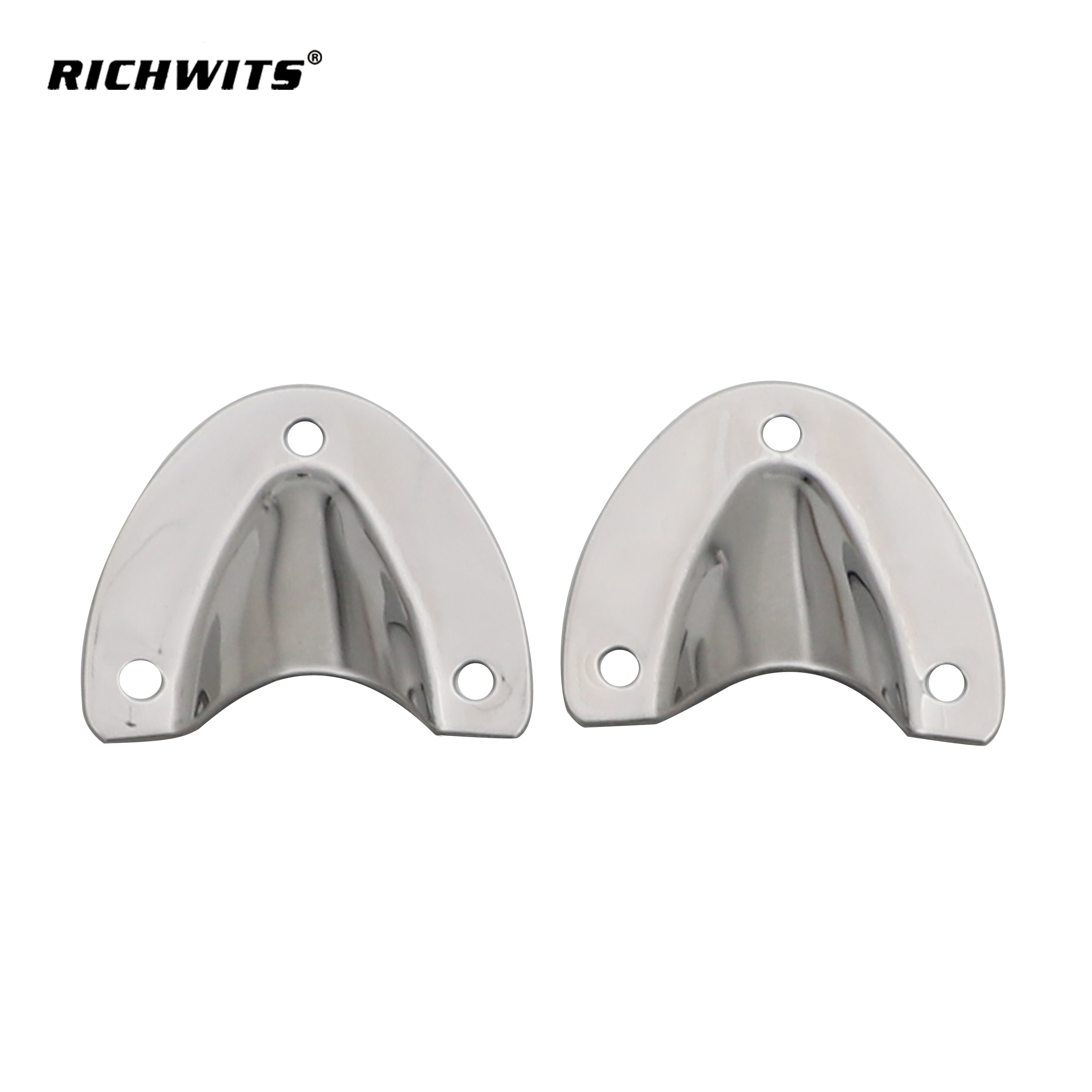 Tapa de ventilación triangular de hardware marino de acero inoxidable 316 para barco