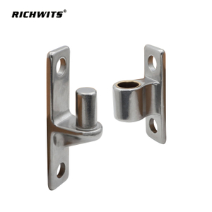 Bisagra de puerta de valla de acero inoxidable 304 con 4 agujeros, nuevas piezas de hardware marino, accesorios, bisagra de fundición