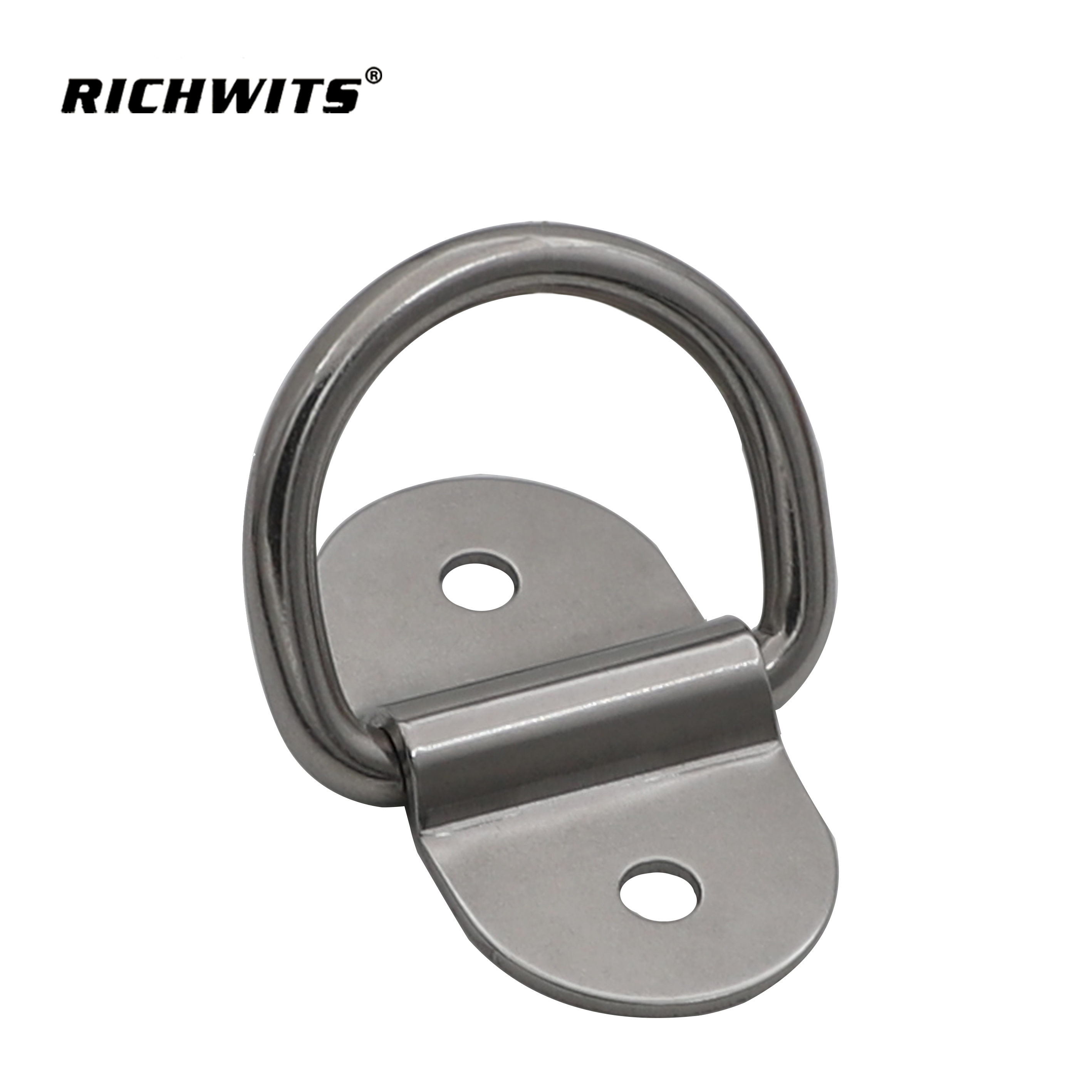 Escotilla en forma de D de doble orificio de acero inoxidable 304 a precio de fábrica para piso, camión, remolque, yate