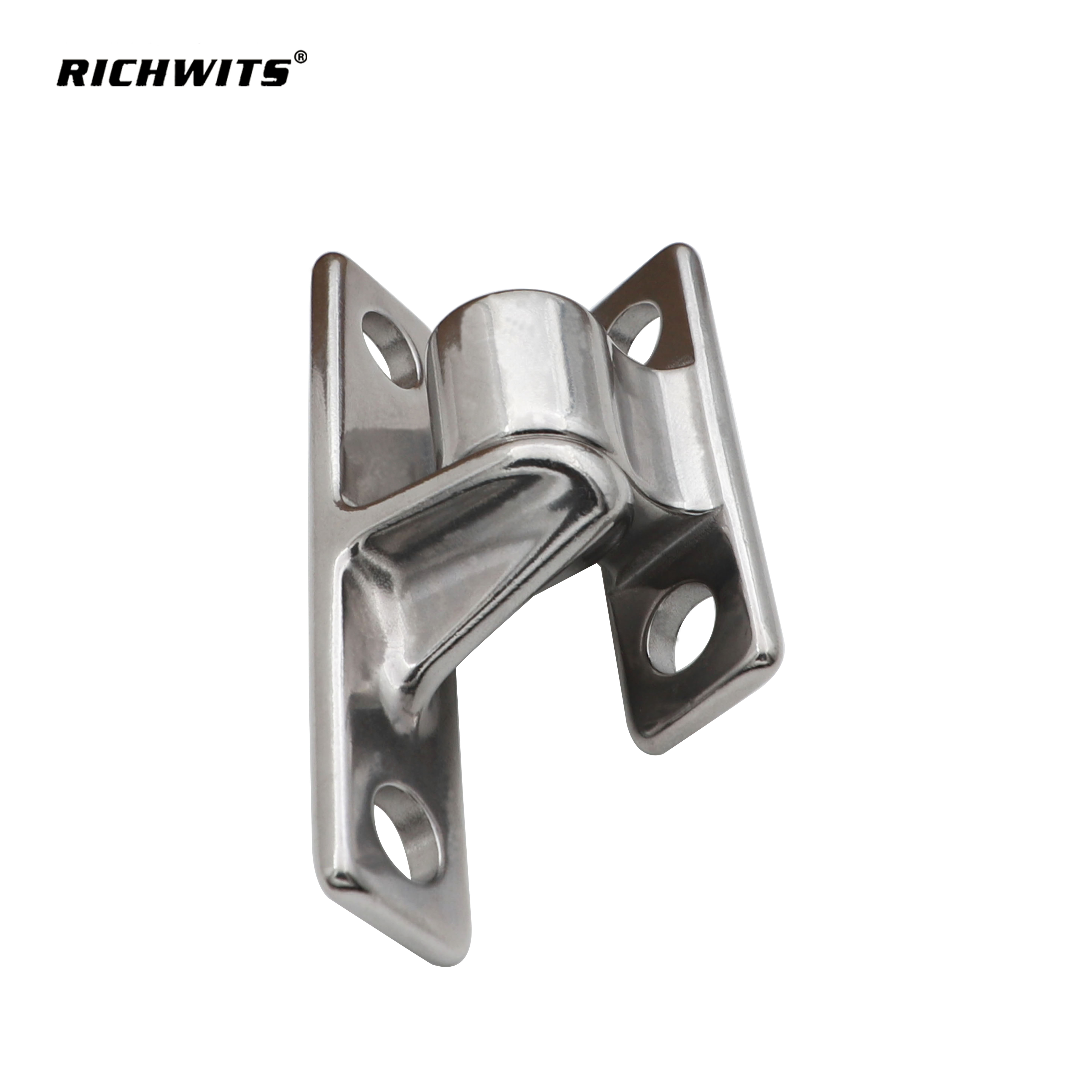 Bisagra de puerta de valla de acero inoxidable 304 con 4 agujeros, nuevas piezas de hardware marino, accesorios, bisagra de fundición